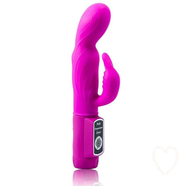 Vibratore Sensibile al Calore in Silicone Viola con Vibrazioni Potenti